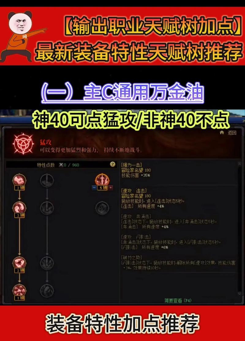 新天赋加点技巧:快速提升角色战力的小窍门