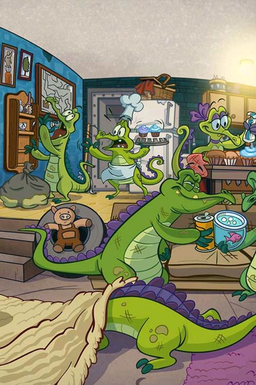 顽皮小鳄鱼爱洗澡：休闲益智，轻松解压好游戏！