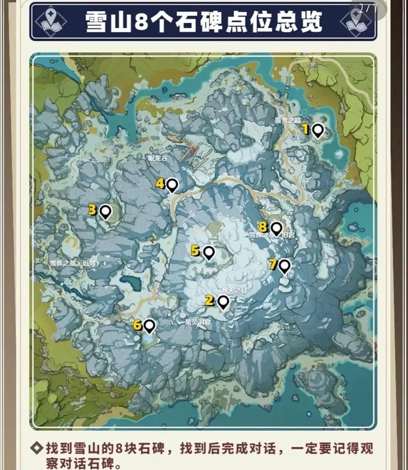 原神所有老石位置一图流：简单易懂快速上手