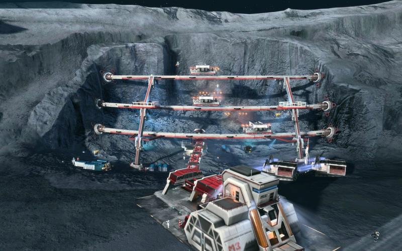 纪元2205：月球基地建设详解，征服星辰大海