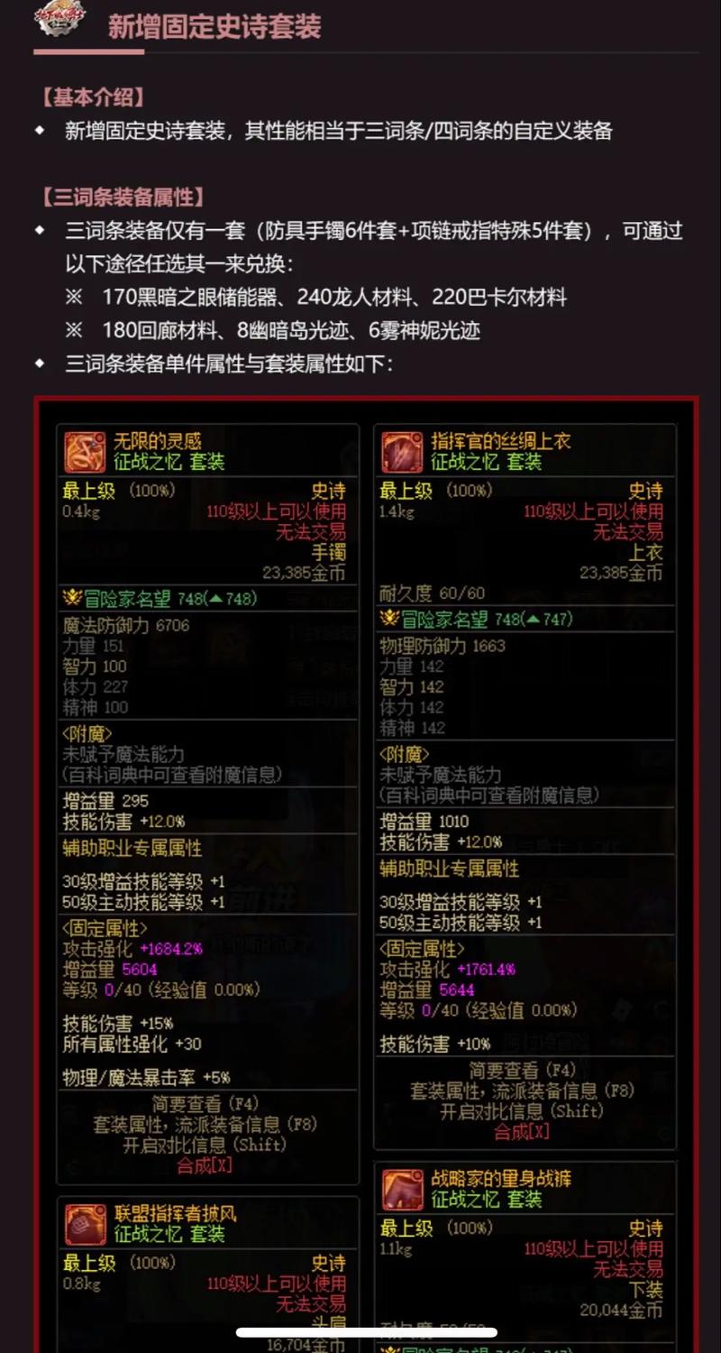 DNF如何改造装备？高效改造提升战斗力的方法