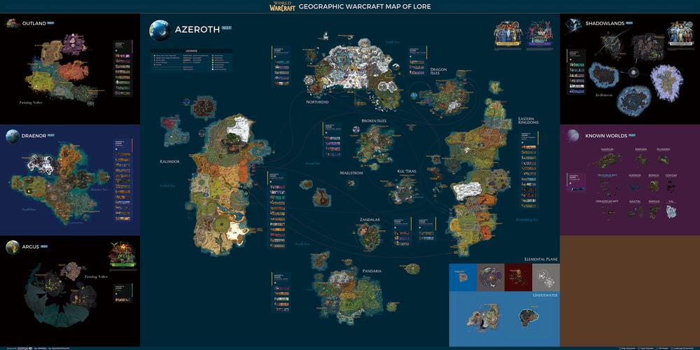 魔兽世界外域地图怎么走？老玩家带你快速升级！