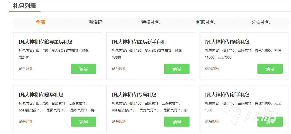 奇侠2礼包码怎么领?最新兑换码大全!