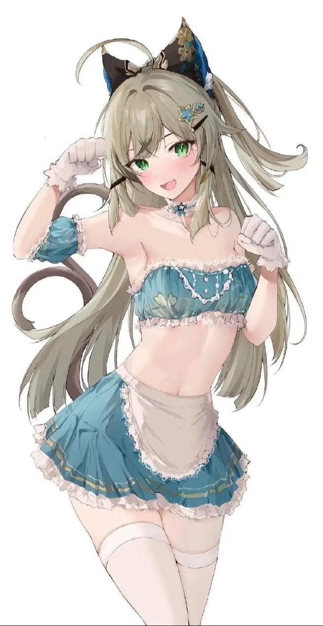 想看原神女角色去掉所有服装？这些图你肯定喜欢！
