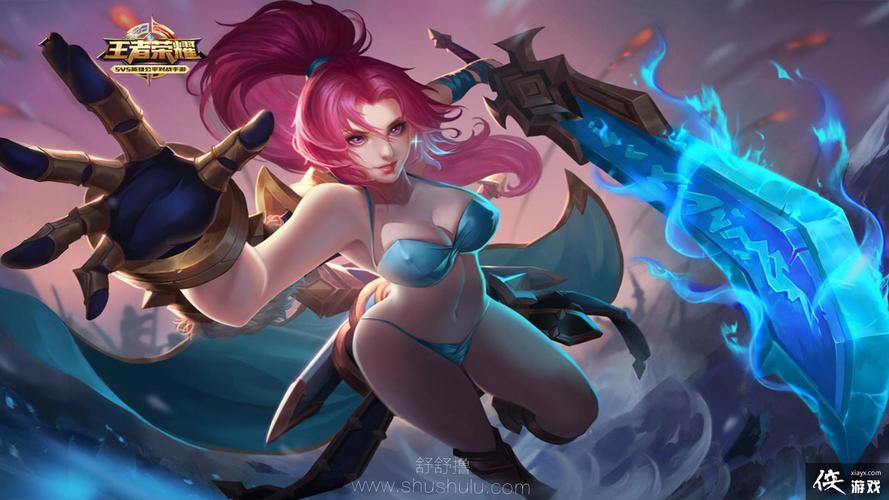 王者荣耀女英雄无爱心图来了！高清大图合集！