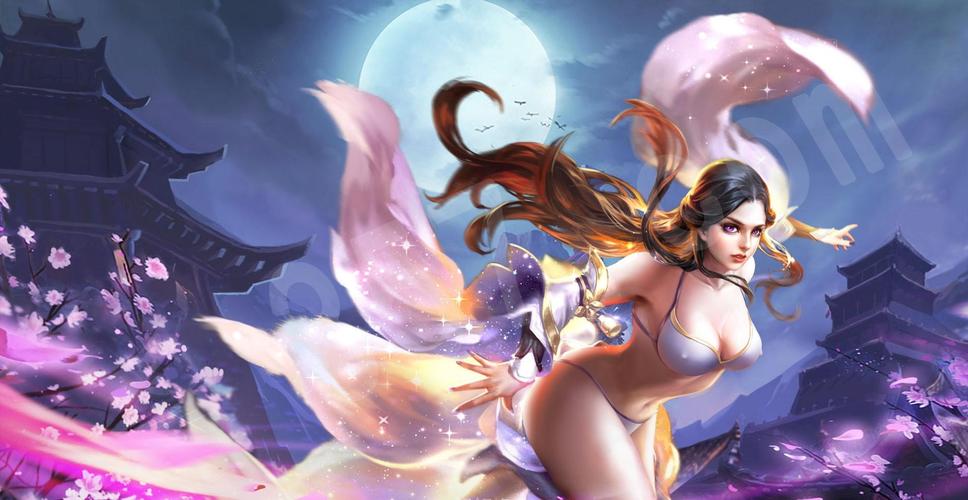 王者荣耀女英雄去衣图集,高清无水印版本!