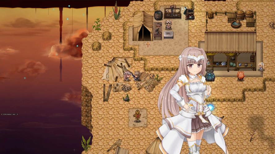 苍色之光与魔剑锻造师绅士游戏：唯美画风，刺激冒险等你体验！