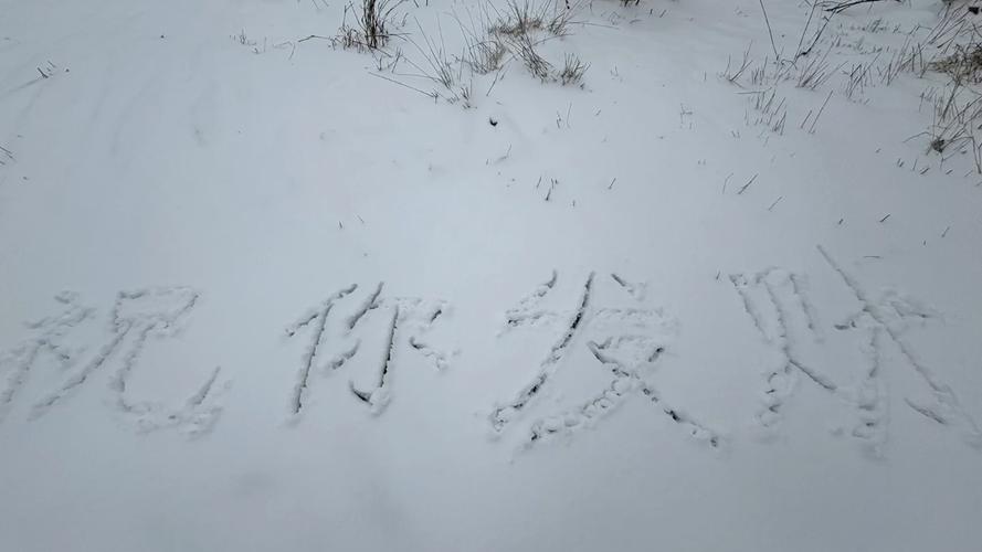 雪地还能写字画画?这款雪地写字器太好玩了!