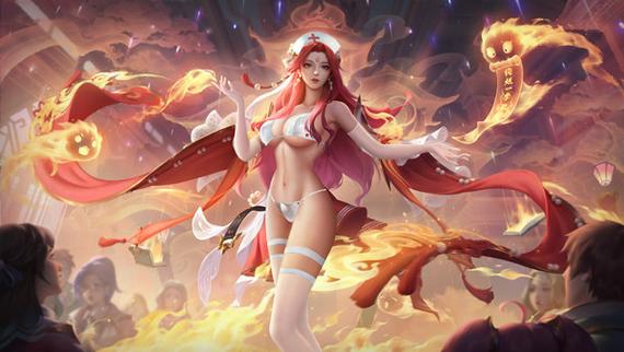 王者荣耀女英雄无爱心图来了！高清大图合集！