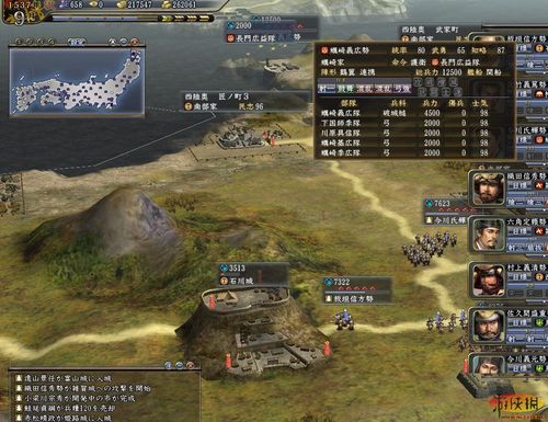 信长之野望13：各个势力玩法及通关秘籍分享