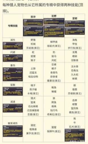 魔兽世界猎人：不同阶段最佳宝宝搭配建议