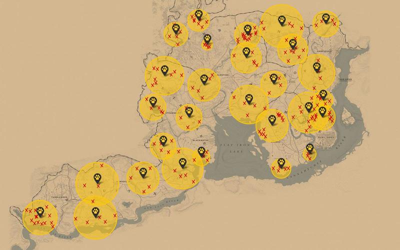 荒野大镖客1:传说动物捕捉技巧,100%收集成就达成攻略
