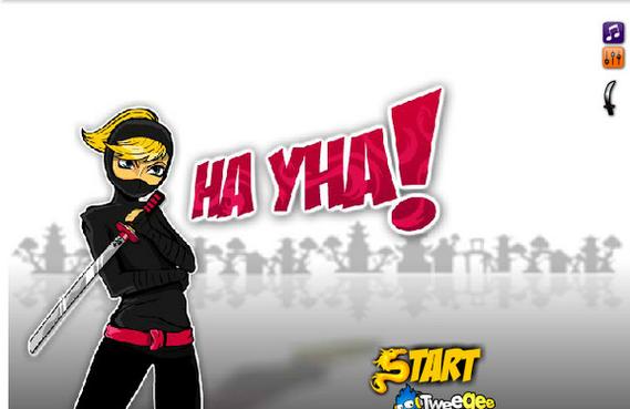 超级好玩的免费女忍者小游戏,等你来挑战!