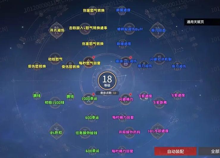 不详天赋搭配攻略：轻松玩转各种英雄