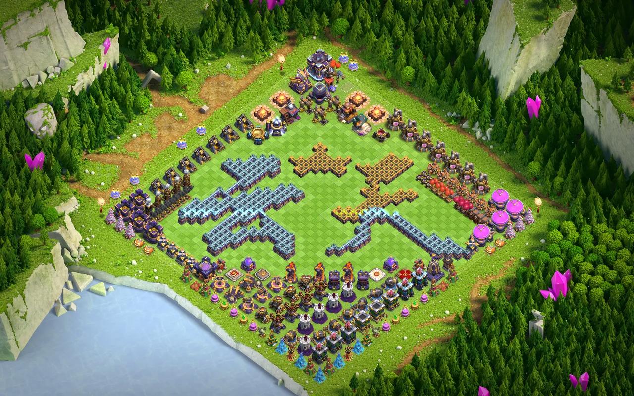 部落战争布局大全:各种阵型图解与分析