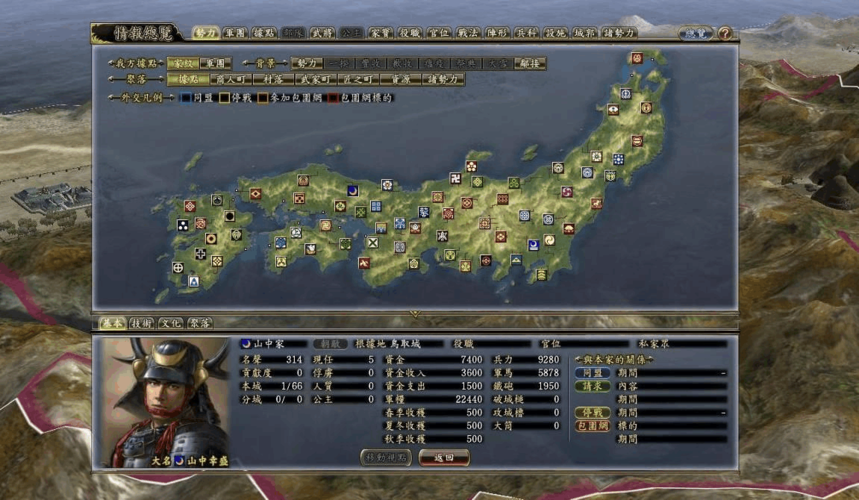 信长之野望13：各个势力玩法及通关秘籍分享