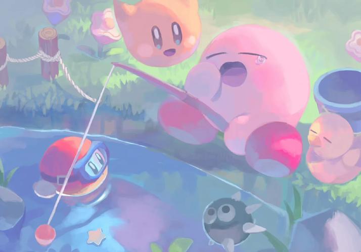 星之卡比：可爱卡比大冒险，治愈系游戏轻松闯关！