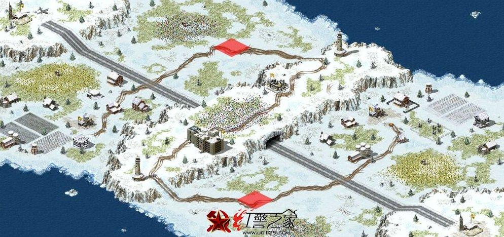 最强红警2合作模式地图：联机对战必备地图