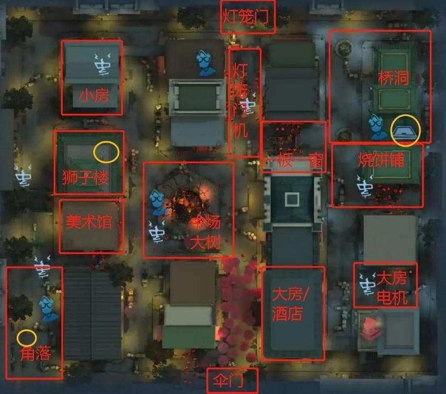 第五人格地图:实用地图攻略,助你轻松逃脱追捕