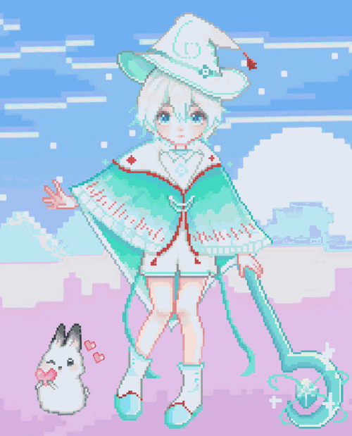 完整版群青的魔女资源合集：像素图、CG图全都有！