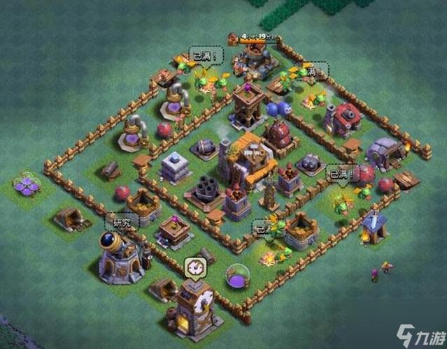 部落战争布局大全:各种阵型图解与分析