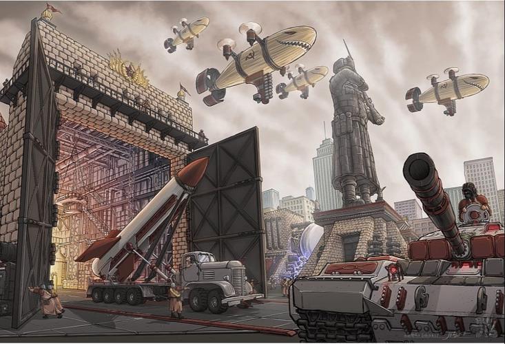 红警2大图壁纸：25张精美截图收藏级壁纸