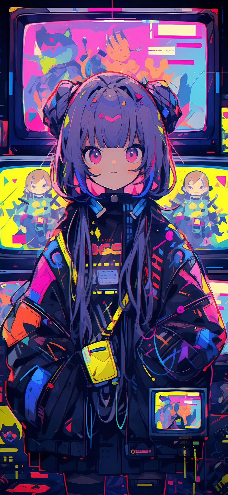 赛博女孩下载地址：游戏壁纸音乐资源合集