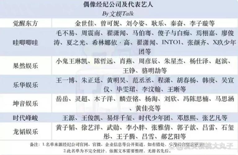 偶像经纪人最新行业分析：未来发展趋势预测！