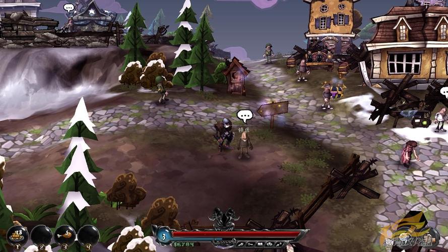 杨过游戏：雪山别墅之旅与三个女孩的冒险