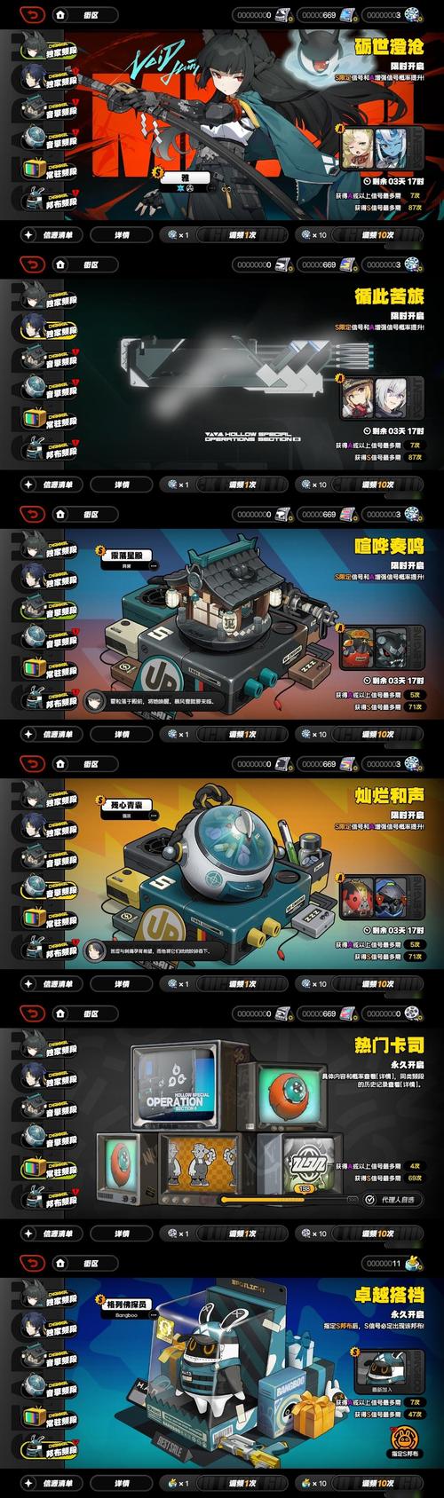 罪人的福利设施版本大全：各种版本福利一览