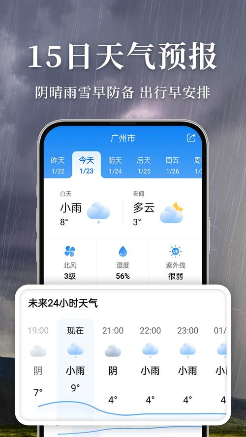 下载雨季安卓版，随时随地查看天气，出行更安心！